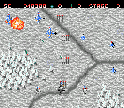 Task Force Harrier EX screenshot 5 for Sega Mega Drive